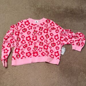Disney Minnie Mouse Pink and Red Women’s Sweatshirt